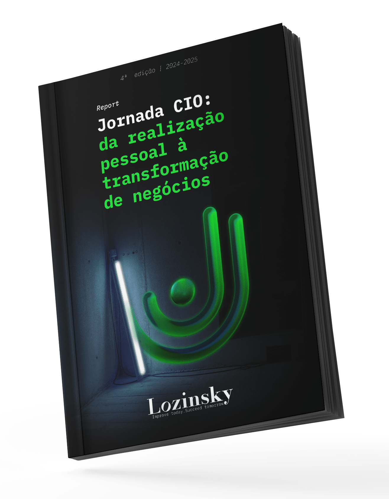 Mockup do report Jornada CIO 2024/25